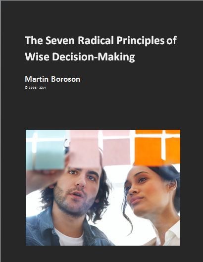 The Seven Radical Principles of Wise Decision-Making - cover